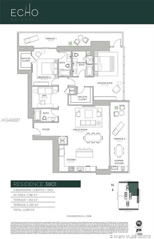 Echo Brickell #3801 image #36