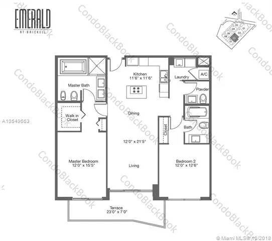 Emerald at Brickell #1705 image #26