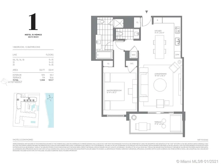 1 Hotel & Homes #931 image #22