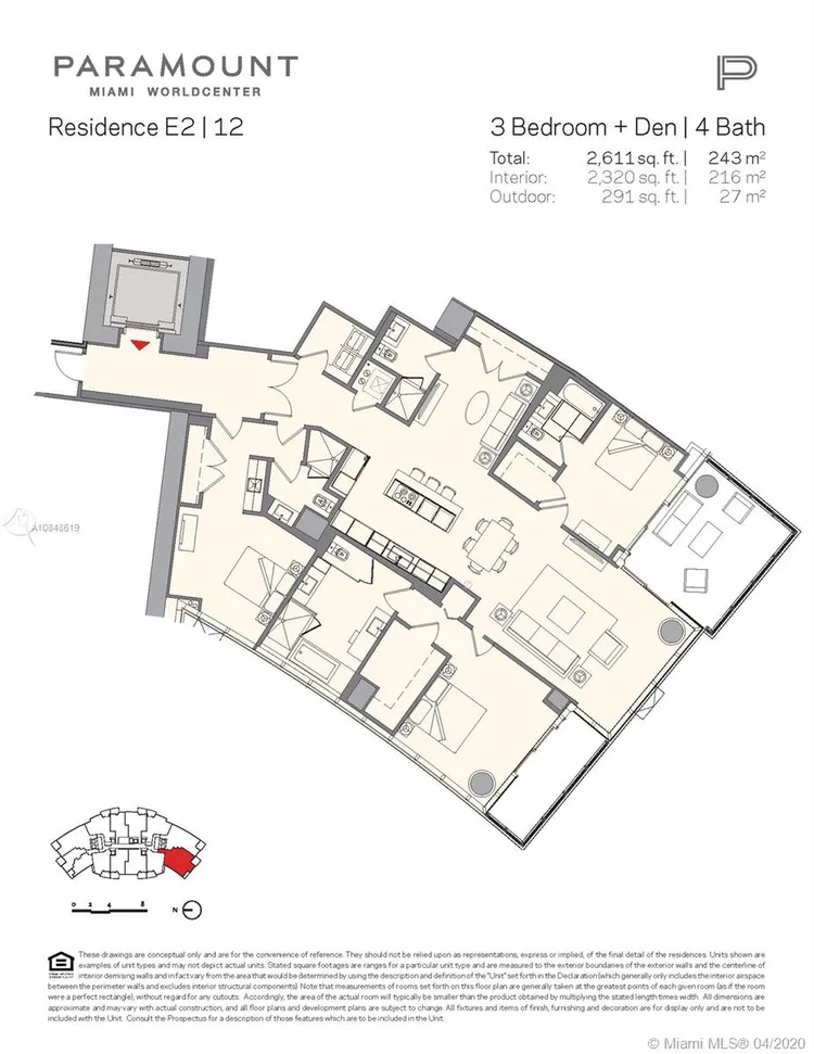 Paramount Miami Worldcenter #4112 image #9