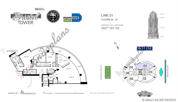 Bristol Tower Condominium #2601 image #36
