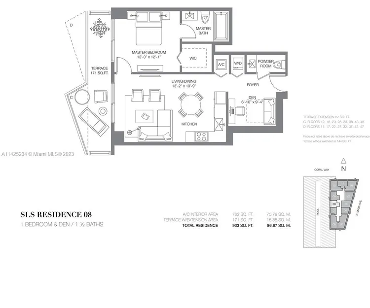 Dua Miami (SLS Hotel and Residences) #4108 image #15