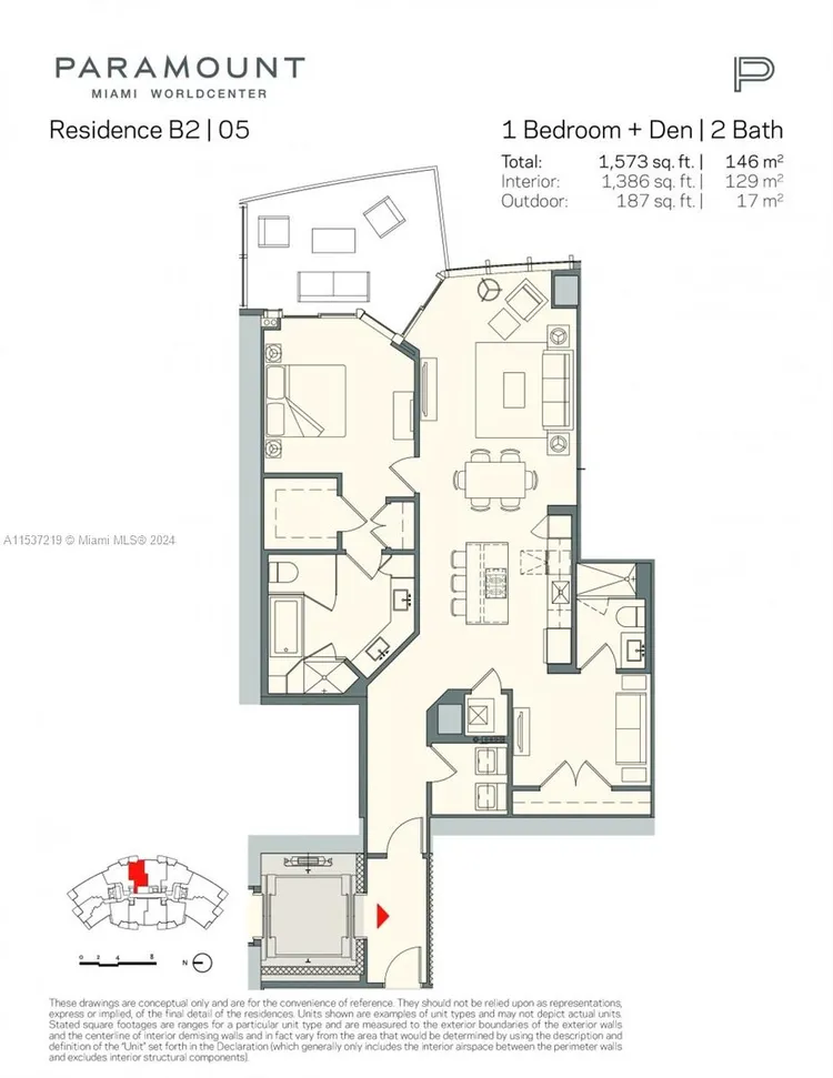Paramount Miami Worldcenter #2505 image #45
