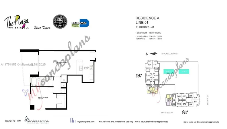The Plaza on Brickell South #2701 image #40