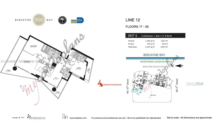 900 Biscayne Bay #2312 image #76