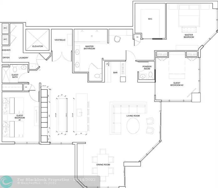 L'Hermitage South Tower #1010 image #25