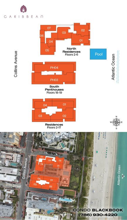 Caribbean floorplans