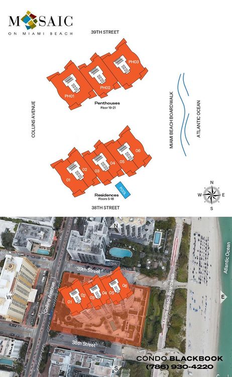 Mosaic floorplans