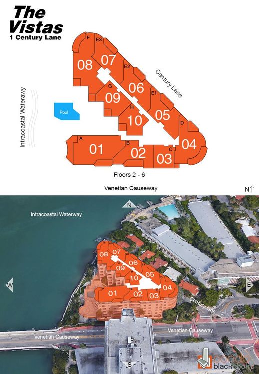 The Vistas floorplans