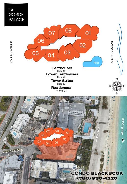 La Gorce floorplans