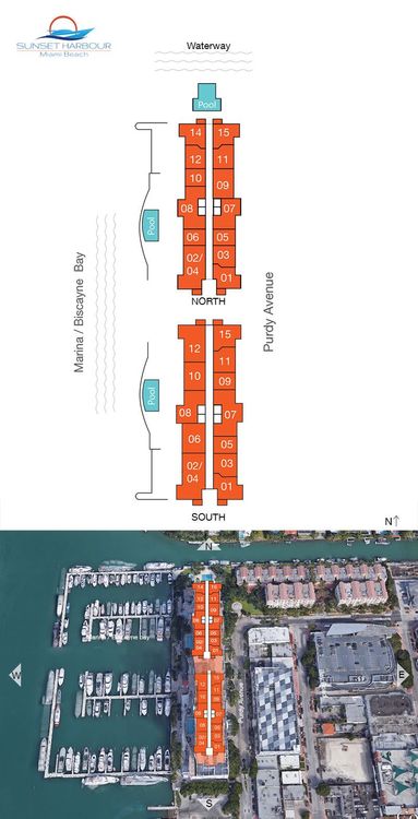 Sunset Harbour floorplans