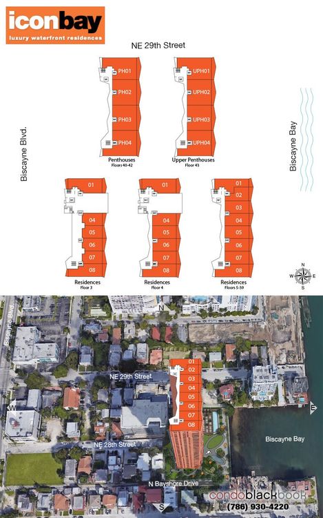 Icon Bay floorplans