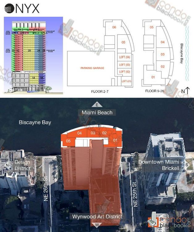 Onyx floorplans