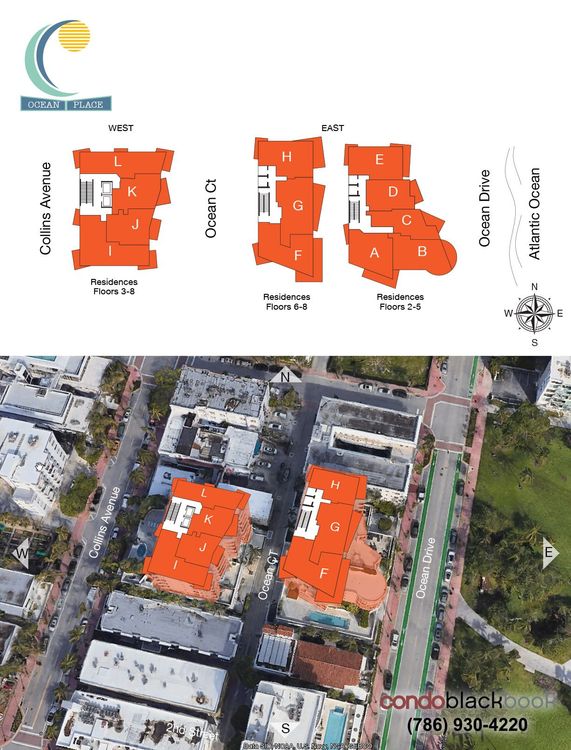 Ocean Place floorplans