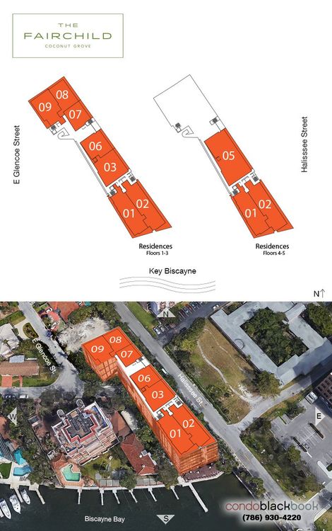 The Fairchild floorplans