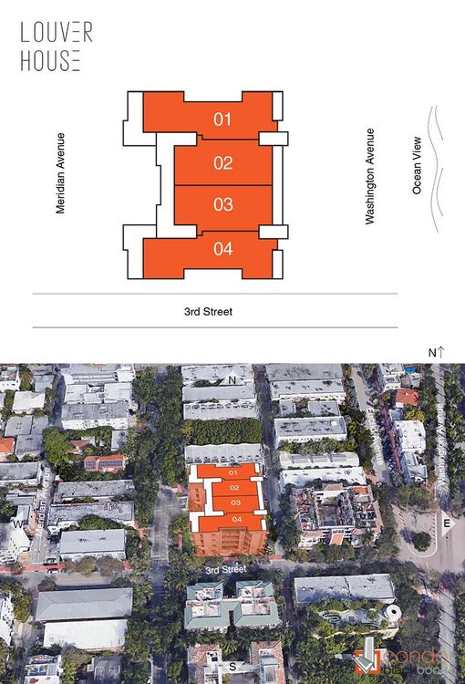 Louver House floorplans