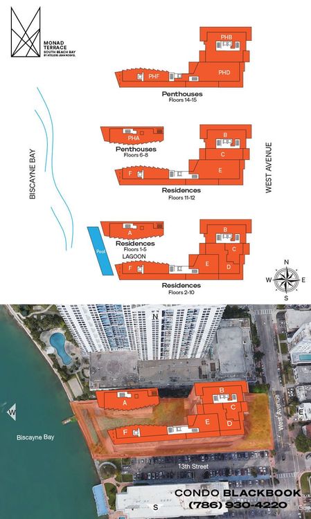 Monad Terrace floorplans