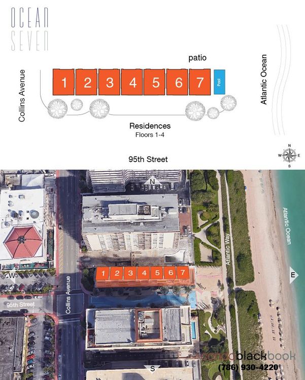 Ocean Seven floorplans