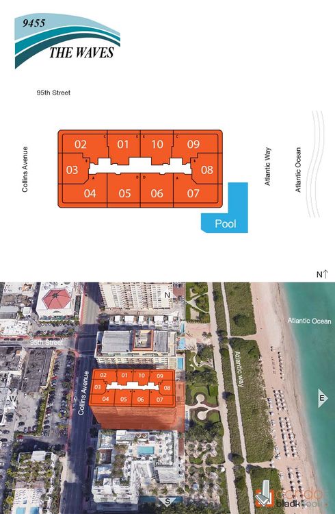 The Waves floorplans