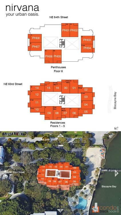 NIRVANA floorplans