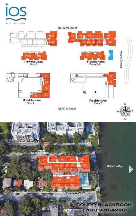 IOS on the Bay floorplans