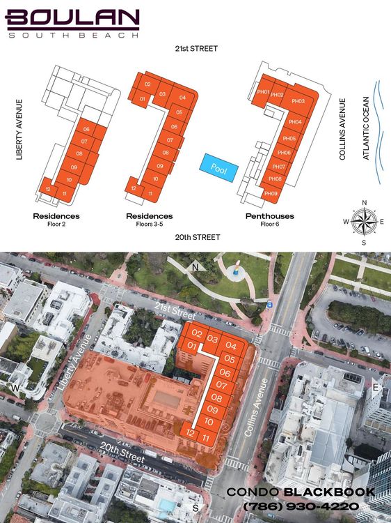 Boulan floorplans