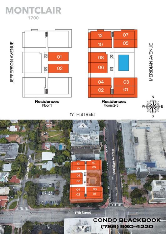 Montclair Lofts floorplans