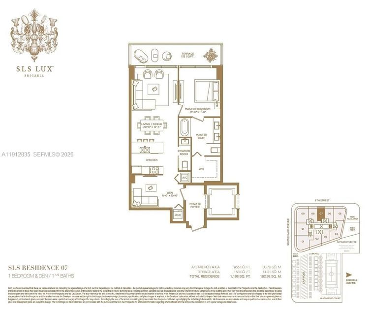 SLS Lux Brickell #5107 image #63