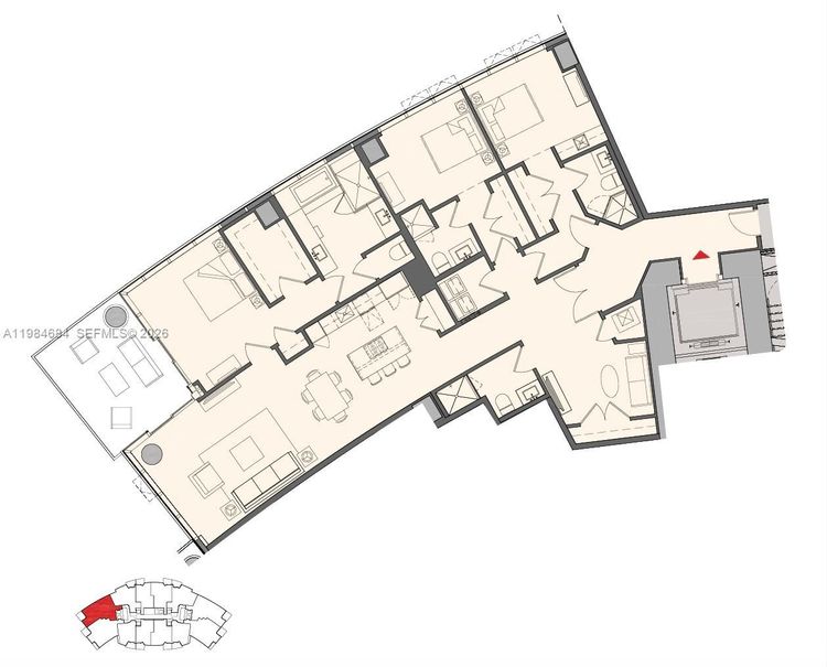 Paramount Miami Worldcenter #3601 image #20