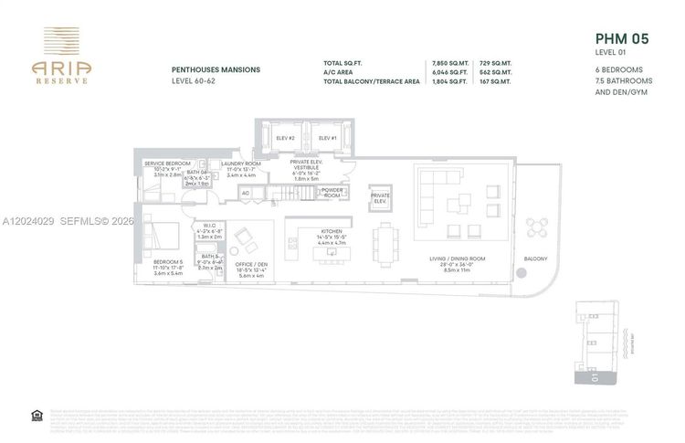 Aria Reserve South Tower #PH6005 image #36