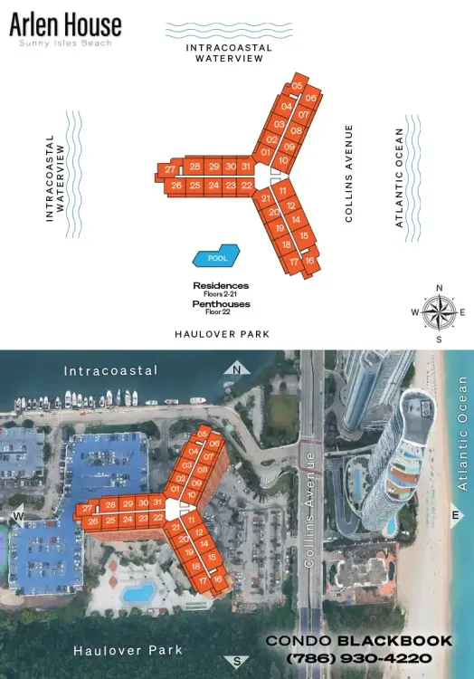 Arlen House floorplans