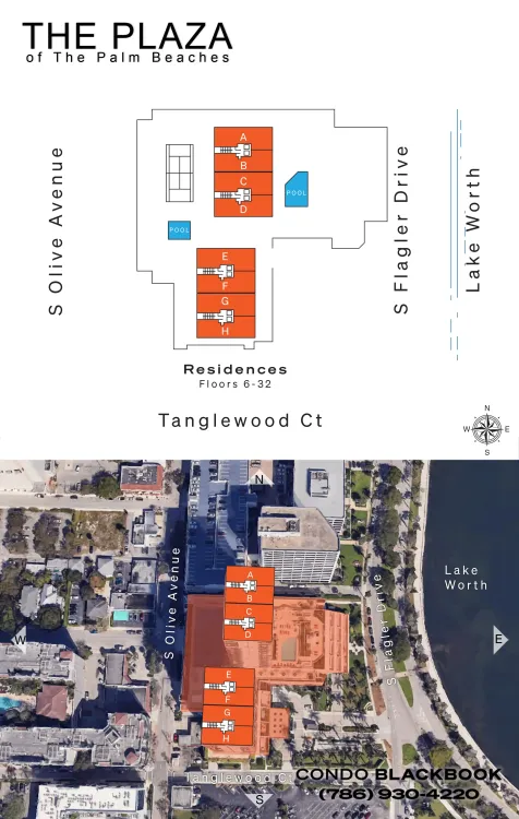 The Plaza of The Palm Beaches floorplans