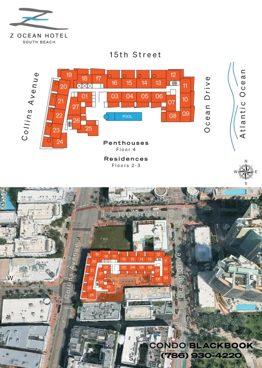 Z Ocean floorplans